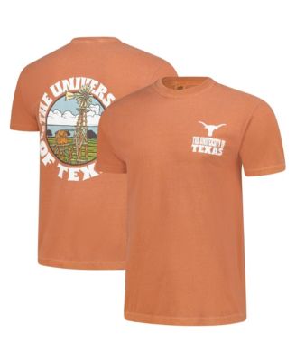 Men's Texas Orange Texas Longhorns Comfort Colors Thick Lined Landscape T-Shirt