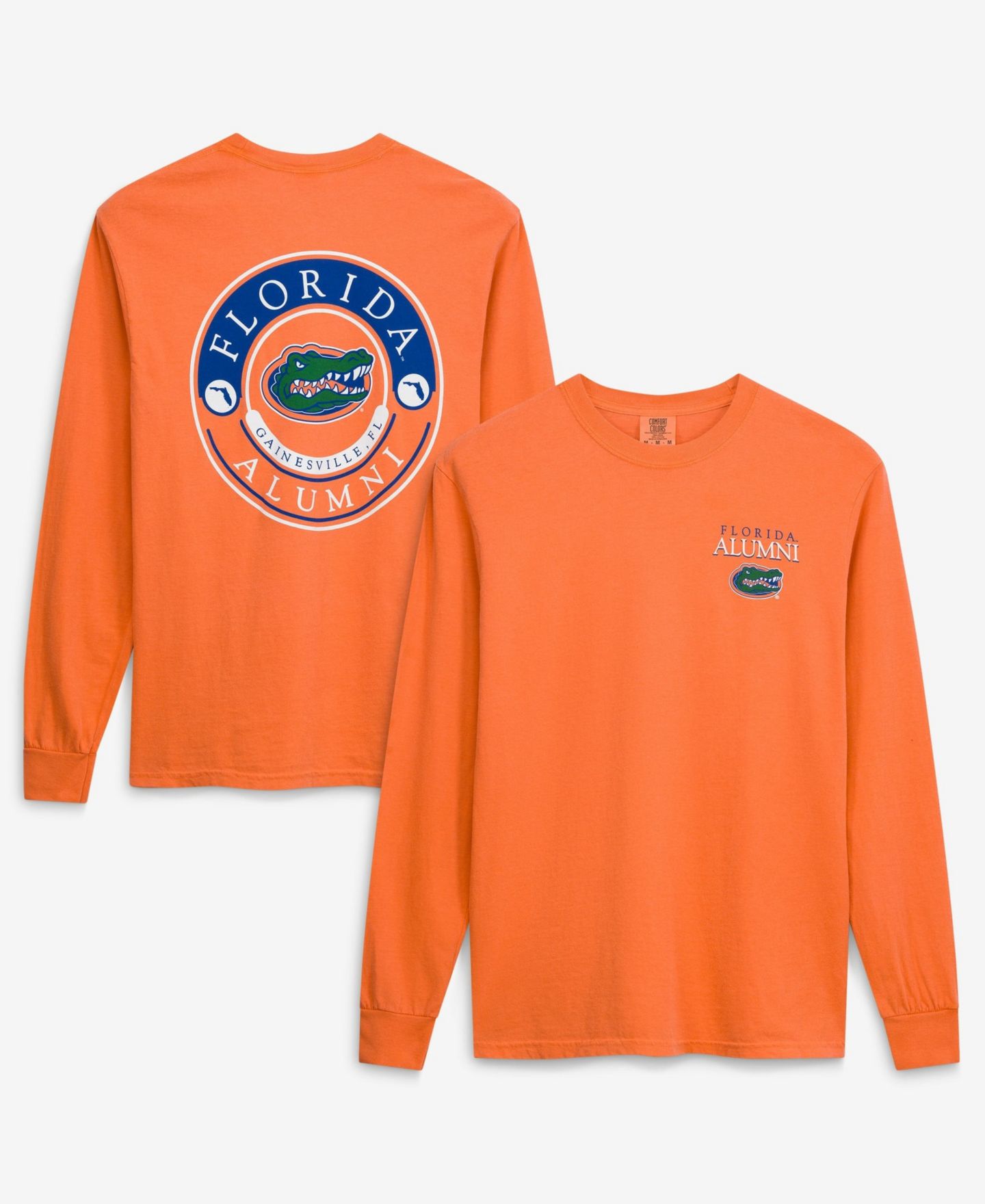 Мужская футболка Image One Orange Florida Gators Circle Seal Alumni Long-Sleeve — фото 1