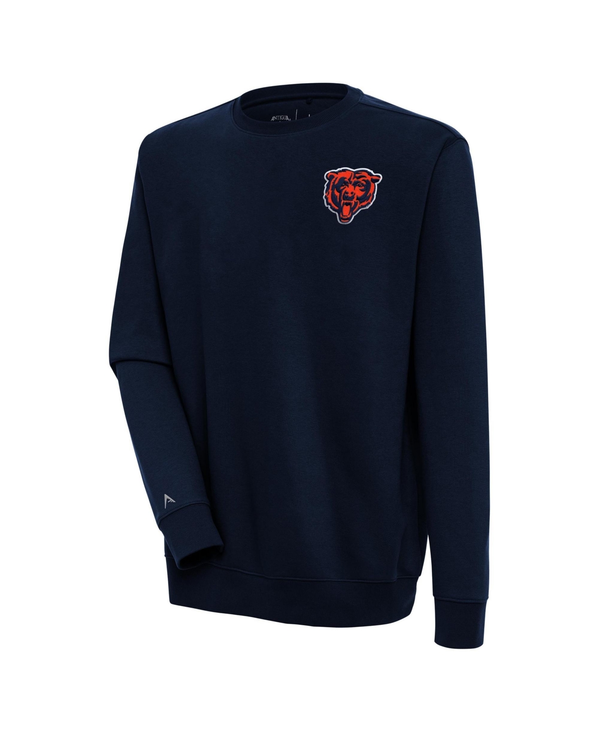 Antigua Men's Navy Chicago Bears Victory Pullover Sweatshirt - Navy