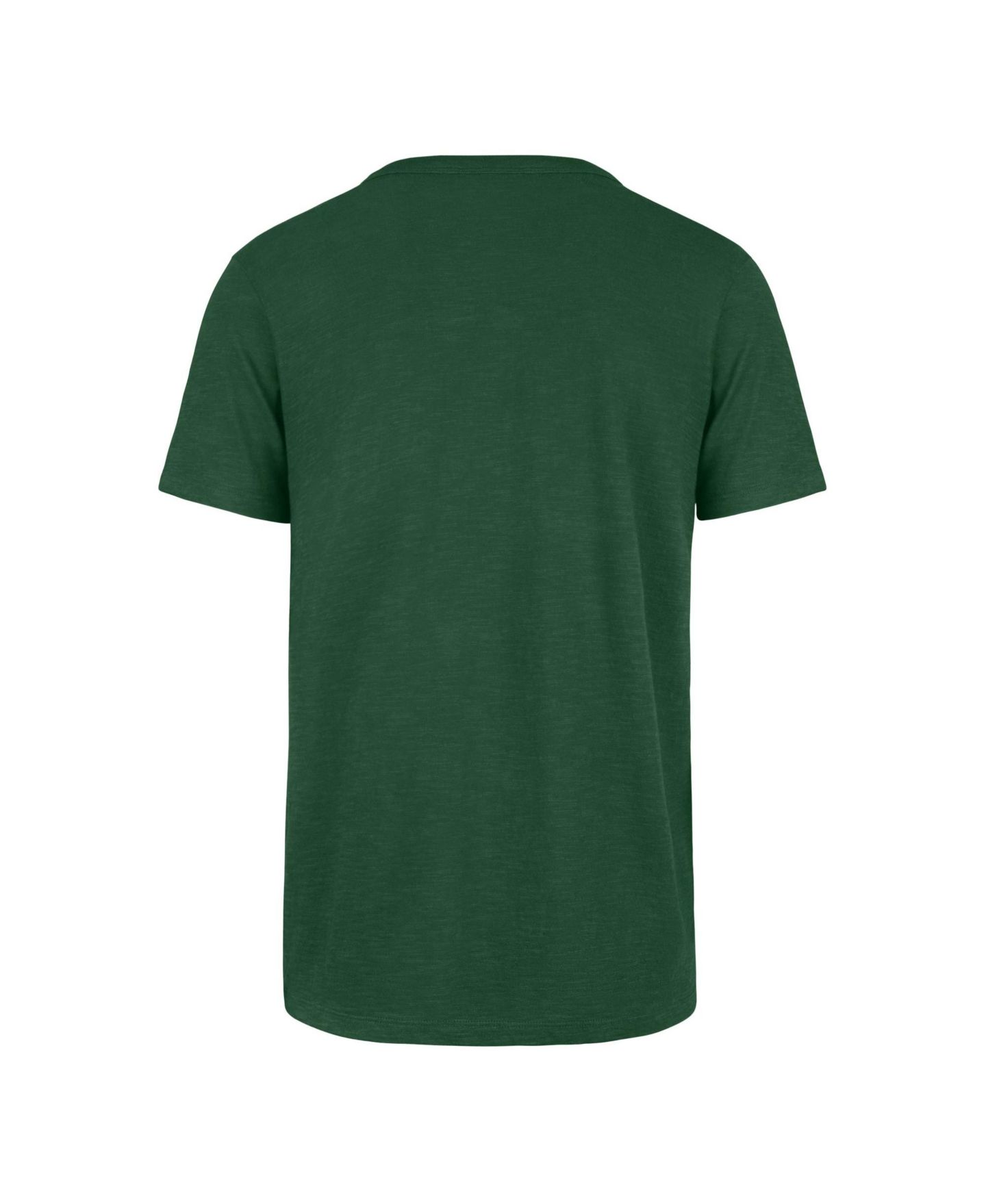 Мужская футболка '47 Brand Green Miami Hurricanes Emblem Mark Scrum — фото 3