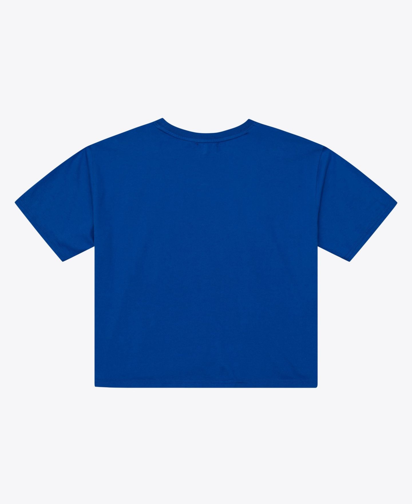 Женская футболка Mitchell & Ness Royal Seattle Seahawks Street Graphic Boxy Cropped — фото 3