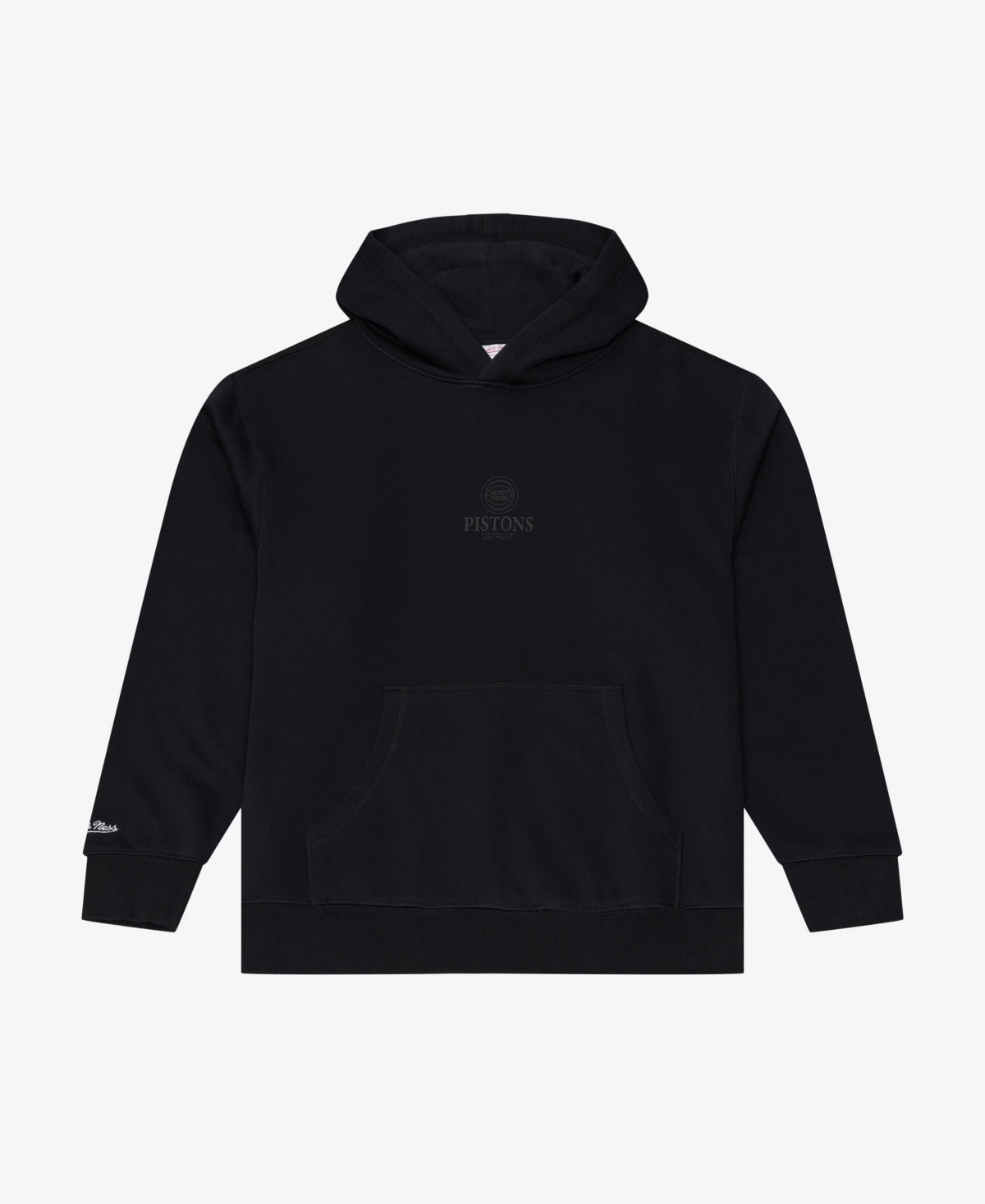 Mitchell & Ness Men's Mitchell Ness Black Detroit Pistons Core Fleece Hoodie - Black