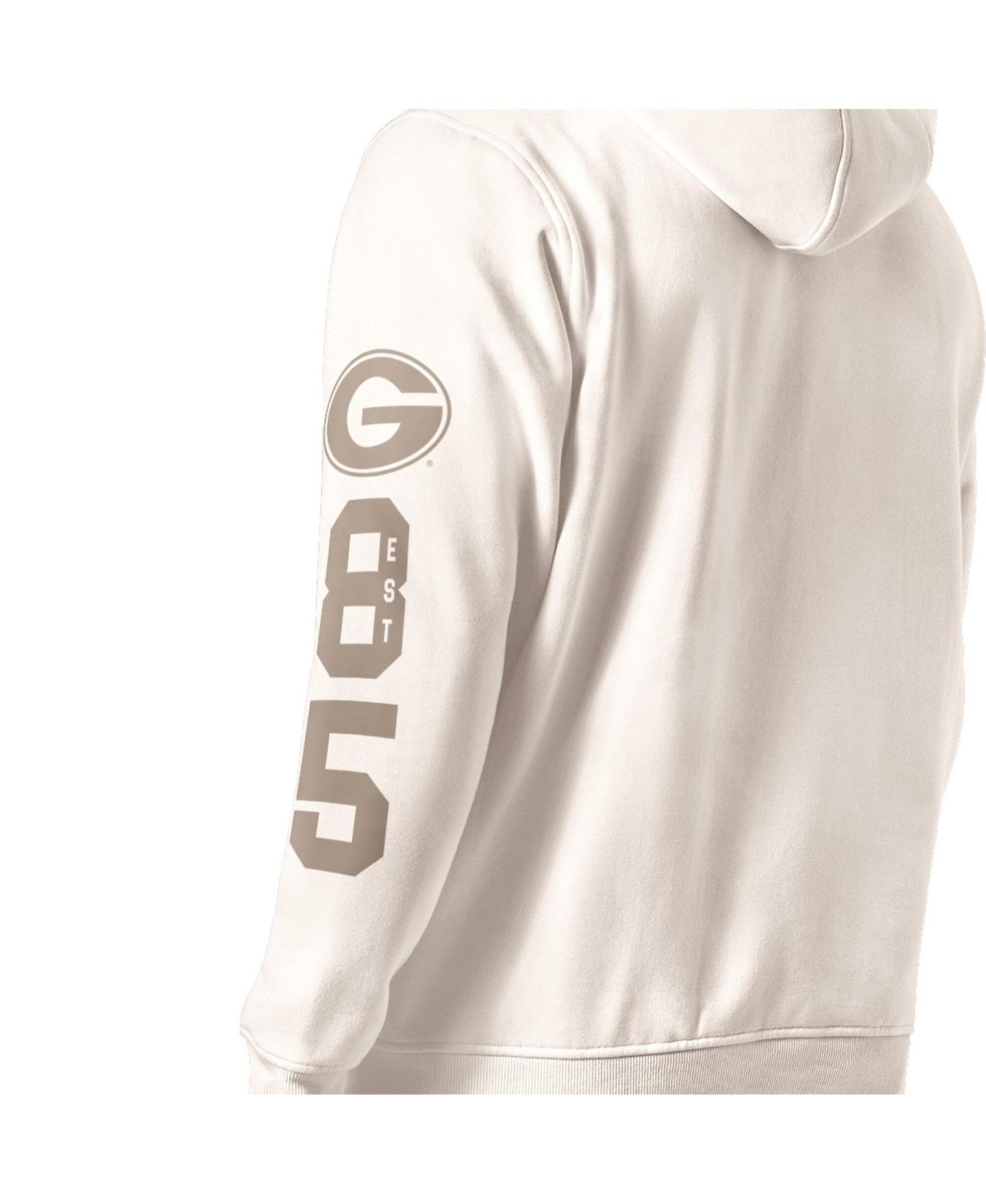 Мужское худи Starter Cream Georgia Bulldogs Locker Room — фото 6