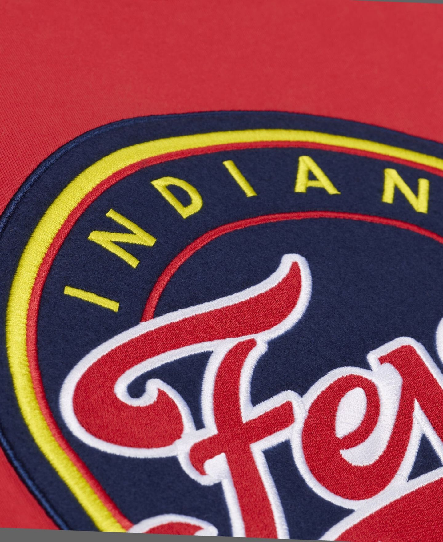 Мужская футболка Mitchell & Ness Mitchell Ness Red Indiana Fever Logo Boxy — фото 4