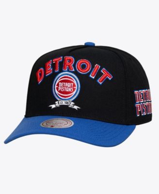 Men's Black Detroit Pistons True Legacy Pro Snapback Hat