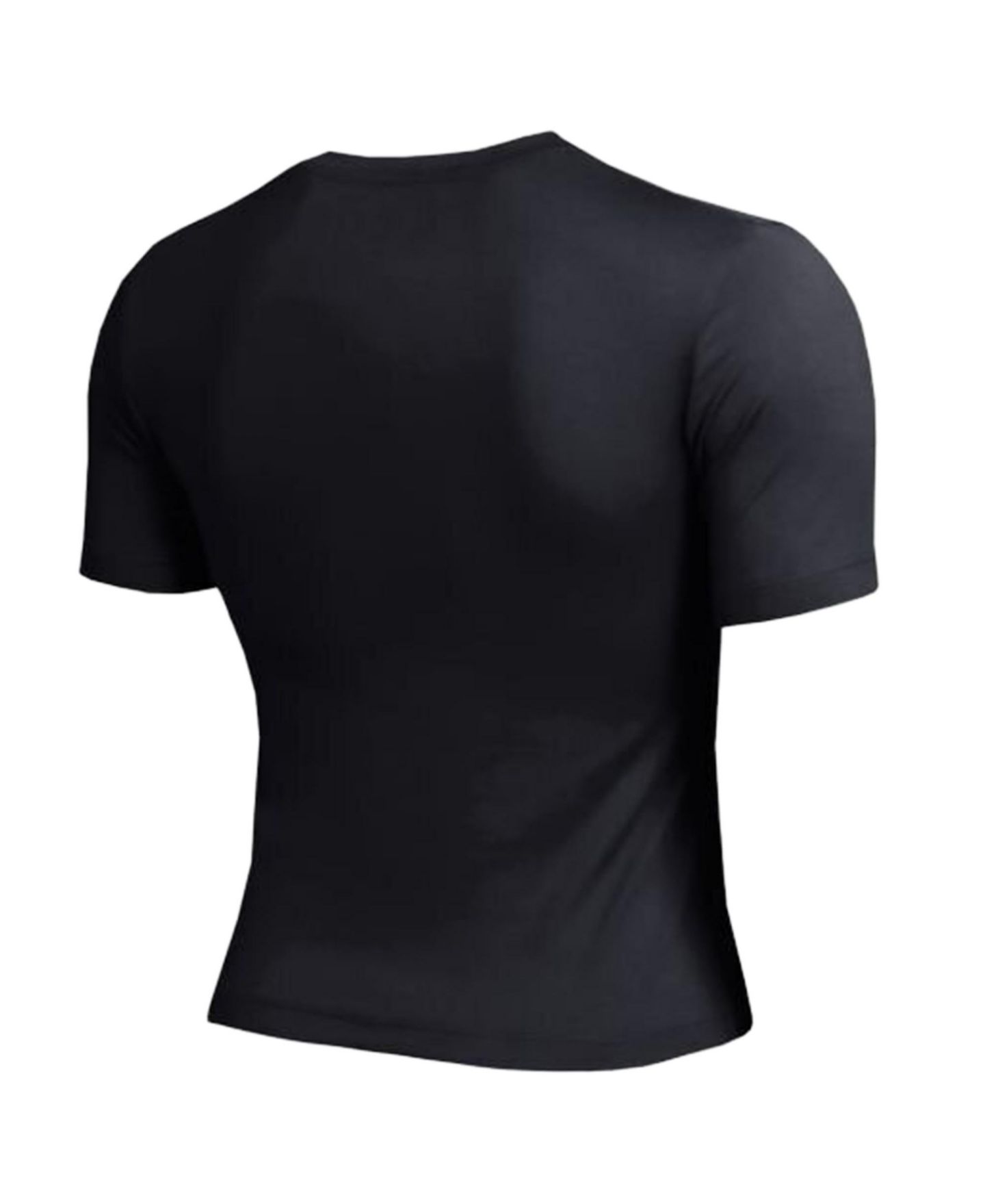Женская футболка Champion Black Boston Celtics Soft Touch Fitted Cropped — фото 3