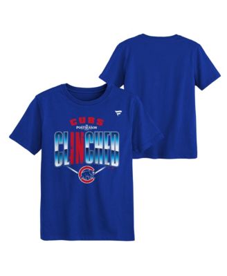 Big Boys' and Girls' Royal Chicago Cubs 2026 MLB Postseason Locker Room T-Shirt