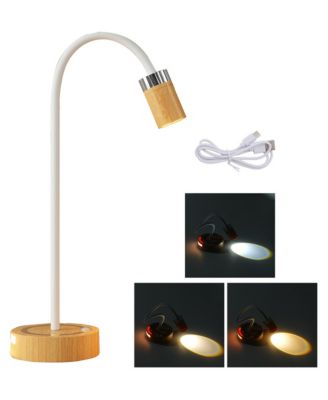 2-in-1 Gooseneck Wall Sconce with Motion Sensor, Rechargeable Detachable