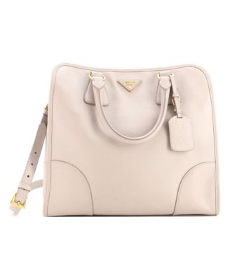 Large Convertible Shopping Tote Saffiano Leather