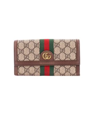 Ophidia Continental Wallet GG Coated Canvas