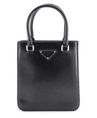 Small Convertible Tote Brushed Leather