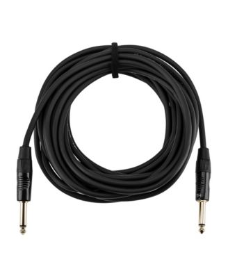 Elite Pro Rean by Neutrik Gold Connectors 1/4" TS Male to Male Instrument Cable 25 ft.