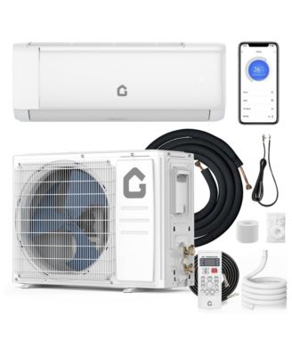 12000 BTU Mini Split AC/Heating System, 21 SEER2 WiFi Wall Mount Split System Air Conditioner, Up to 750 Sq ft, 208-230V