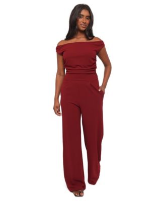 Women's Kassidy Off-Shoulder Wide-Leg Jumpsuit