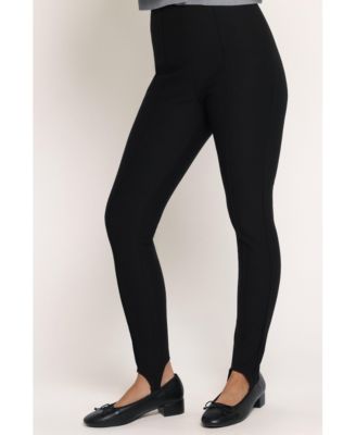 Women's Perfect High-Rise Stirrup Ponte-Knit Leggings