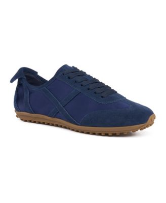 Emily Leather Retro Memory Foam Sneakers