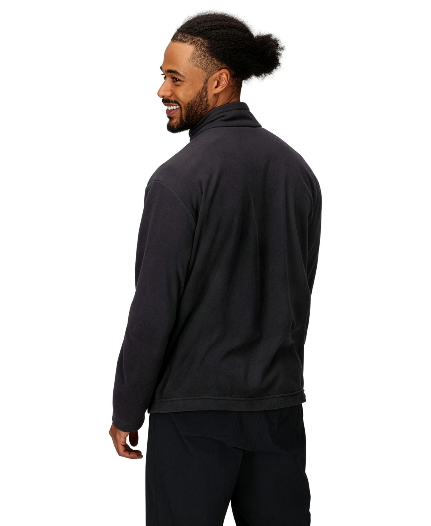 Мужская куртка Marmot Upward Regular-Fit Full-Zip Fleece, цвет: Чёрный — фото 3