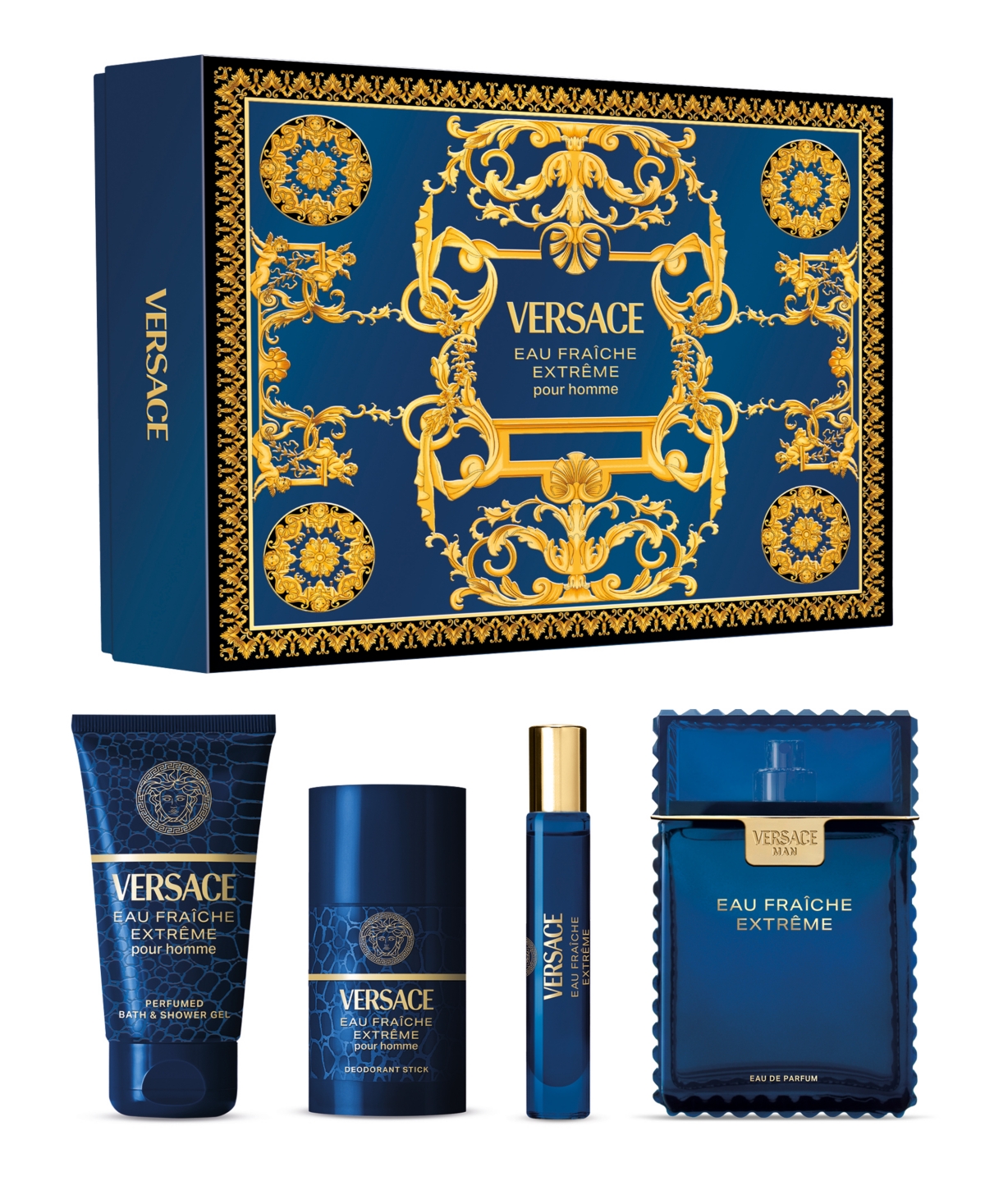 Versace 4-Piece Eau Fraiche Extreme Fragrance Gift Set