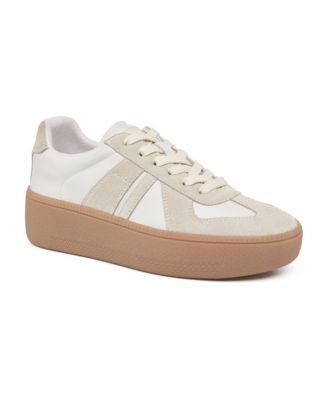 Daphne Suede Platform Sneakers