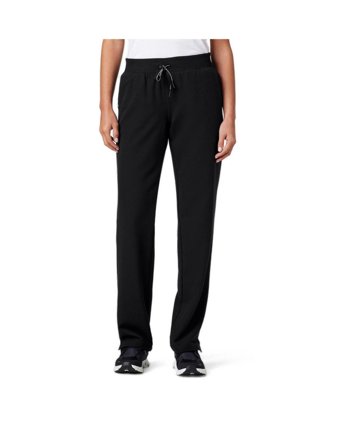 Женские брюки Jaanuu Tall Xenos 5-Pocket Mid-Rise 4-way Stretch Scrub, цвет: Чёрный — фото 1