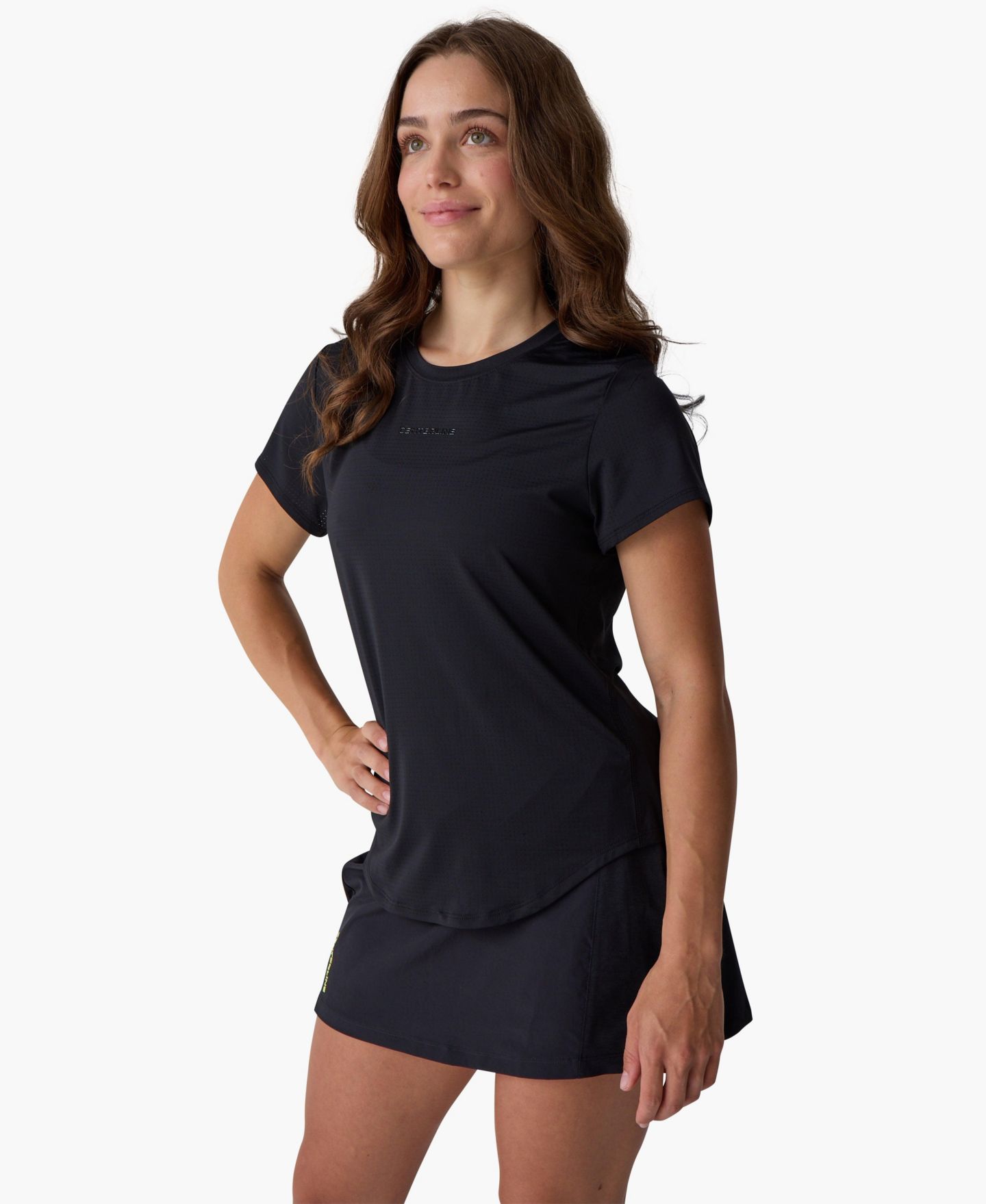Женская футболка Centerline Athletics AirLite, цвет: Чёрный — фото 2