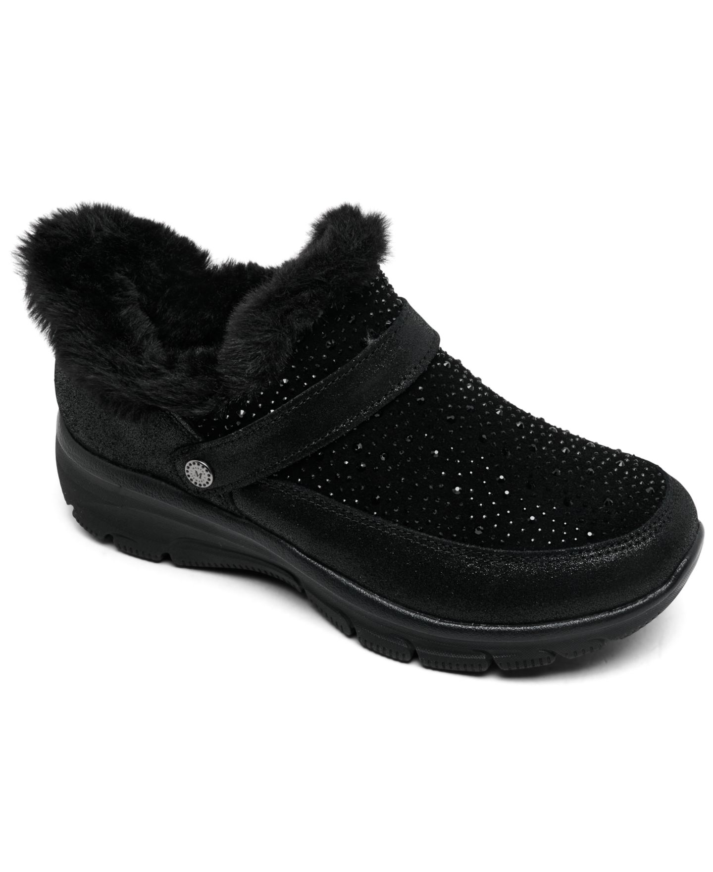 Женские ботинки Skechers Slip-ins Martha Stewart Relaxed Fit: Easy Going - Majestic Slip-On, цвет: Чёрный — фото 1