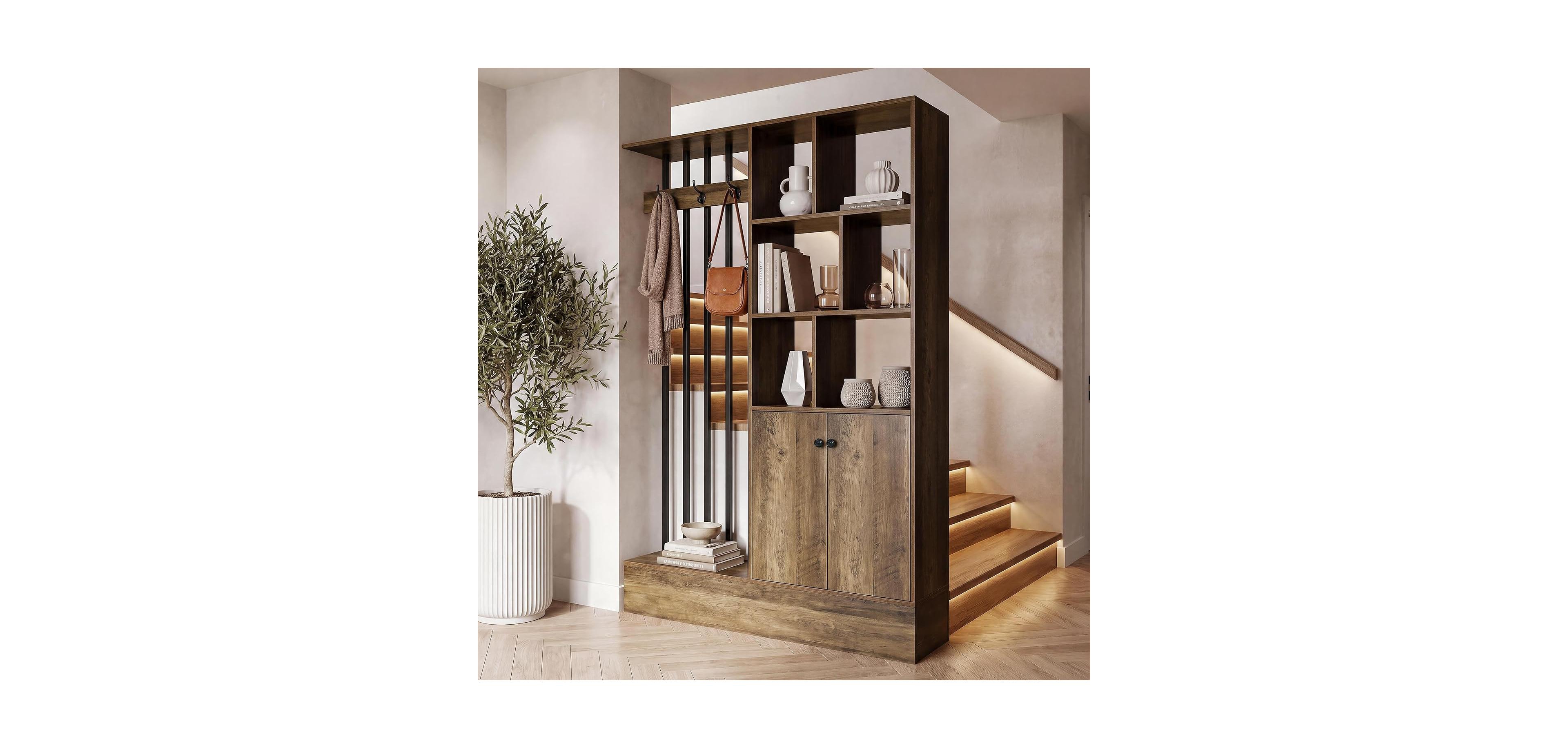 Tribesigns Freestanding Room Divider with Multiple Panels, Folding Privacy