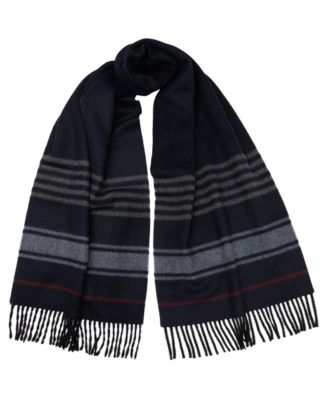 Geneva Wool-Blend Striped Scarf