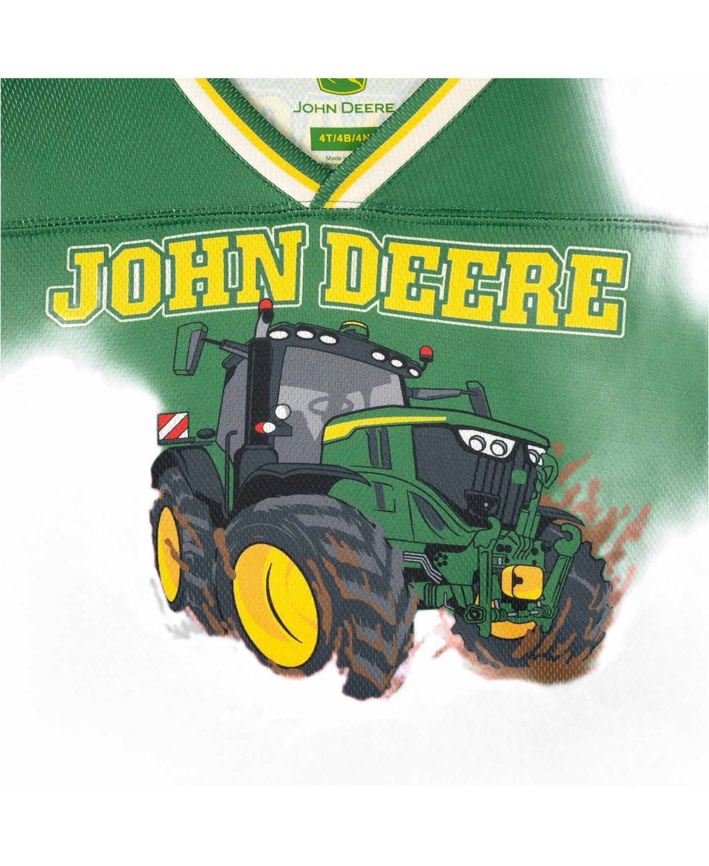 Футболка John Deere Long-Sleeve V-Neck Faux-Layered для мальчиков — фото 3