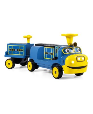 Kids Electric Ride-On Train with Detachable Rear Carriage, Ages 3+