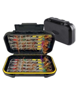 Fly Fishing Flies Kit With Storage Box Trout Steelhead Lures For Anglers