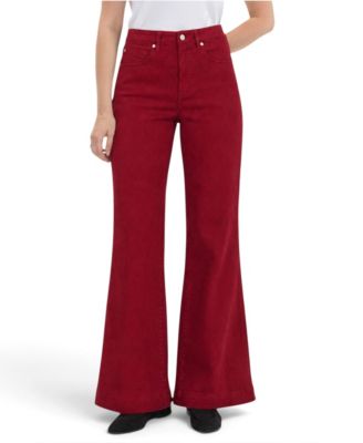 Petite Hannah Mid-Rise Wide-Leg Comfort Waist Jeans