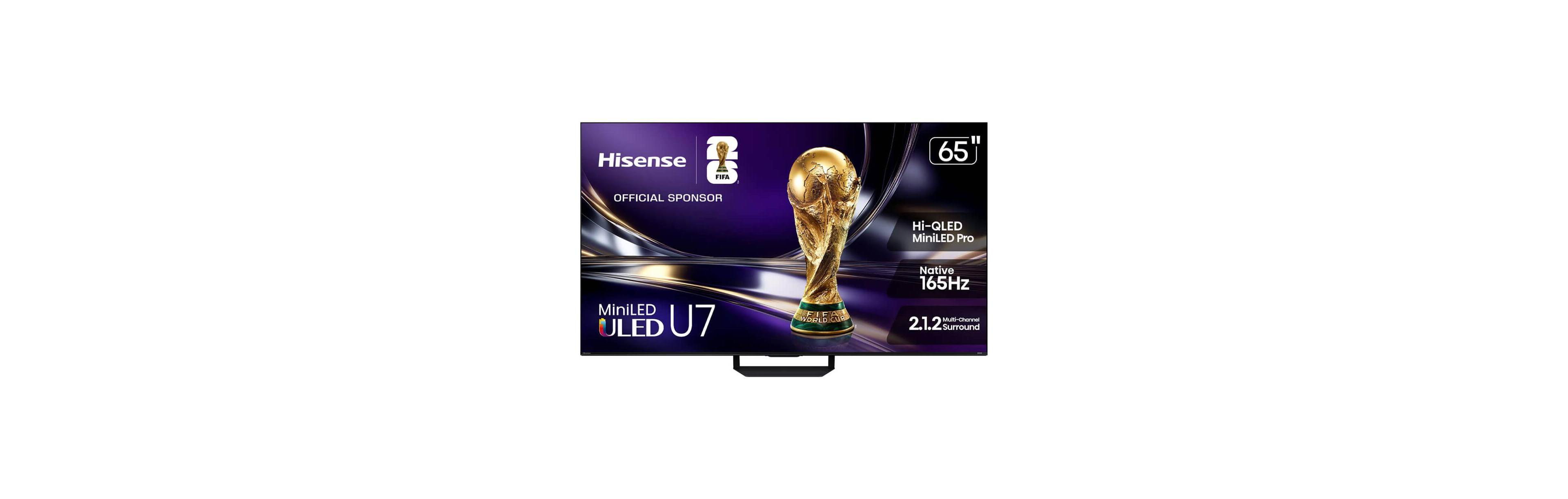 Hisense U7 Series 65" Qled Lcd with MiniLED Pro 4K Uhd Smart Tv