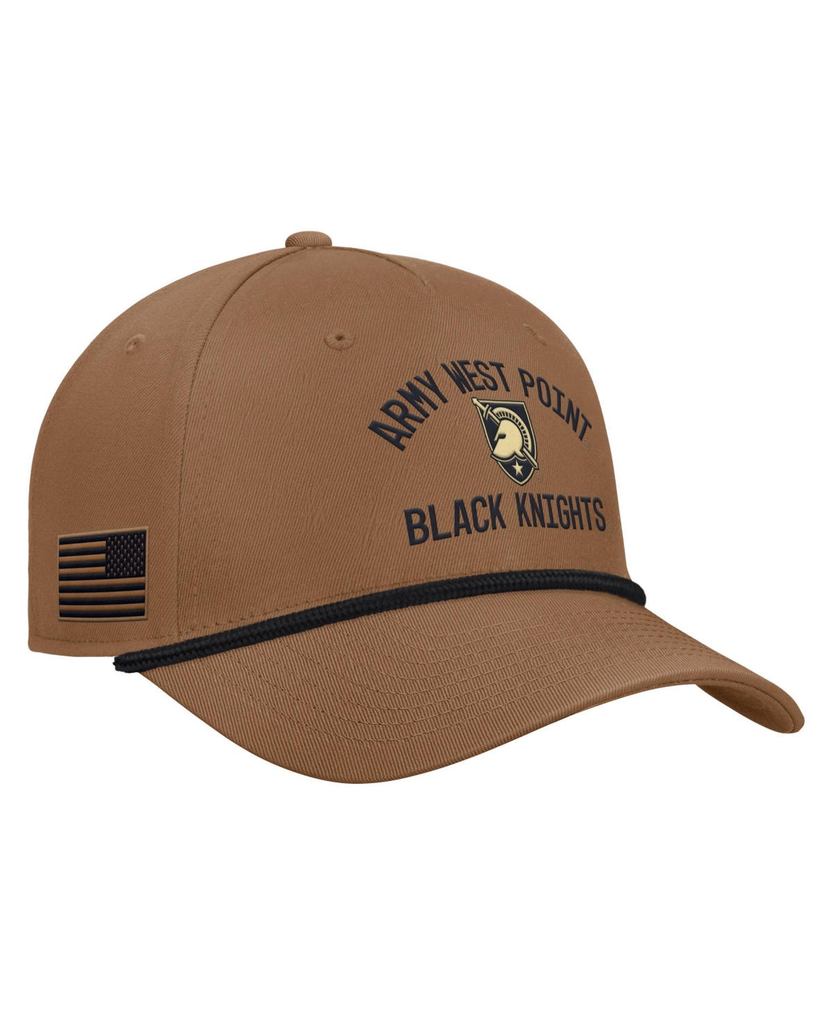 Nike Men's Brown Army Black Knights 2026 Appreciation Rope Rise 5-Panel Adjustable Hat - Brown