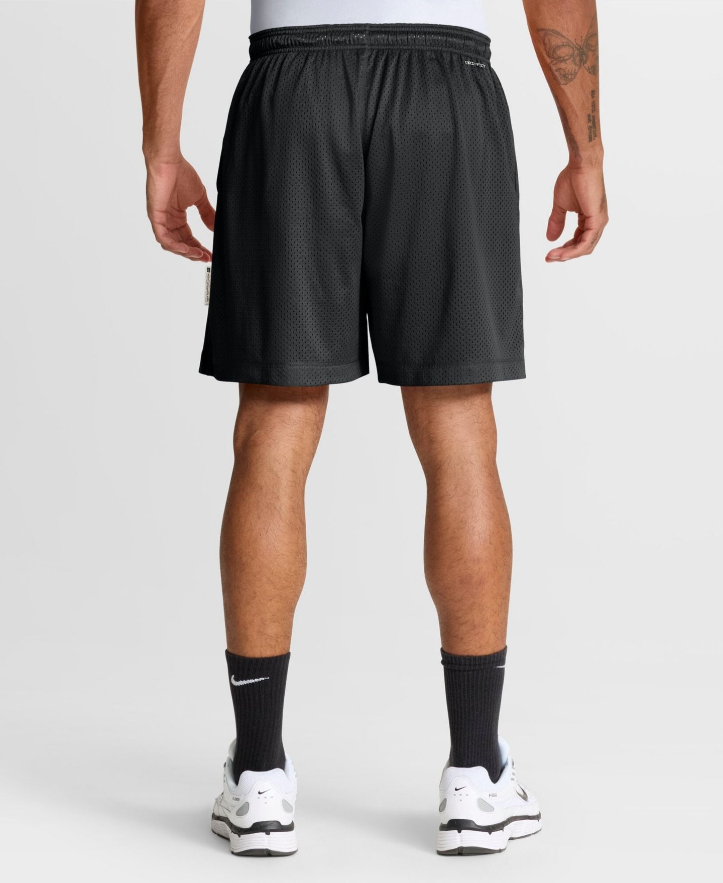 Мужские шорты Nike Black/Platinum Baltimore Ravens Sideline Standard Issue Dri-FIT Reversible — фото 2
