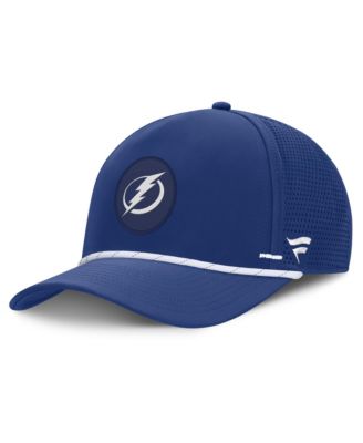 Men's Blue Tampa Bay Lightning Authentic Pro Rink Vented A-Frame Adjustable Hat
