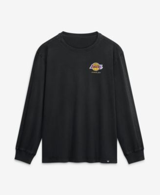 Men's Black Los Angeles Lakers Coaching Time Long-Sleeve T-Shirt
