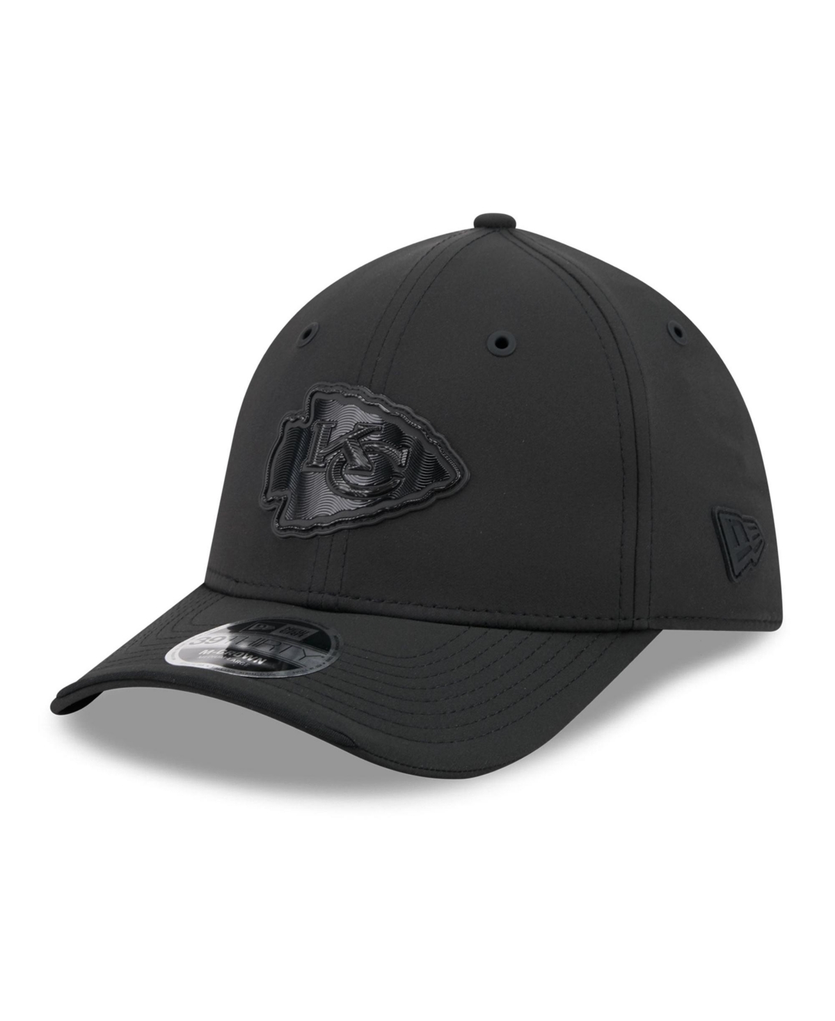 New Era Men's Black Kansas City Chiefs 2026 Sideline 39THIRTY M-Crown Stretch Hat - Black