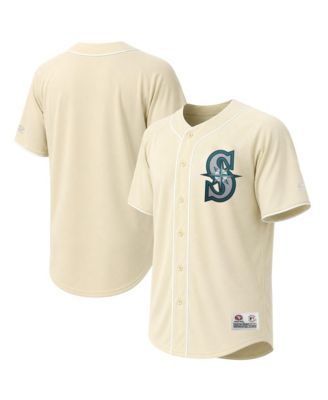 Men's Cream Seattle Mariners Fashion Jersey