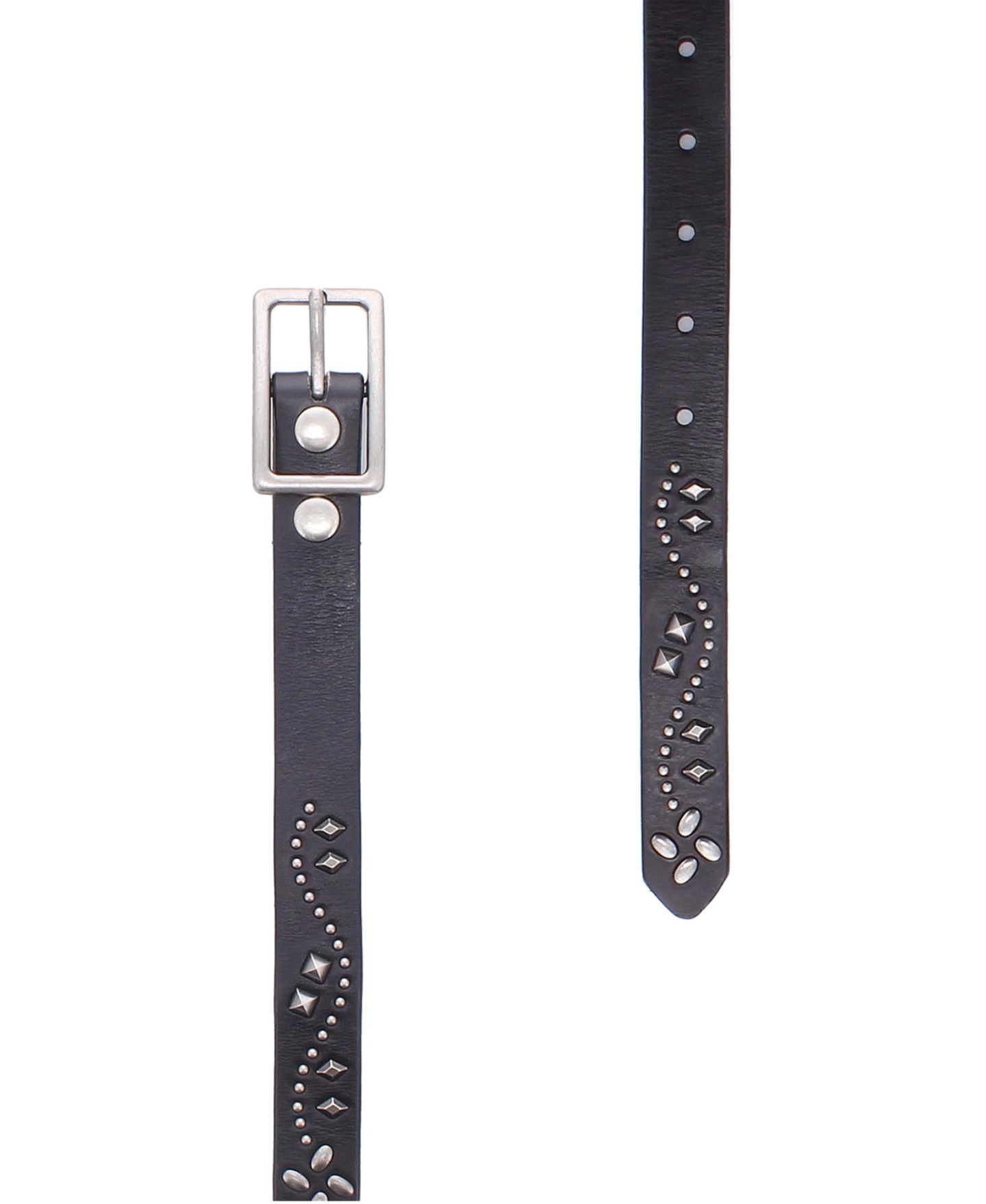 Женский ремень Roan Studded Skinny Leather Tackson — фото 2