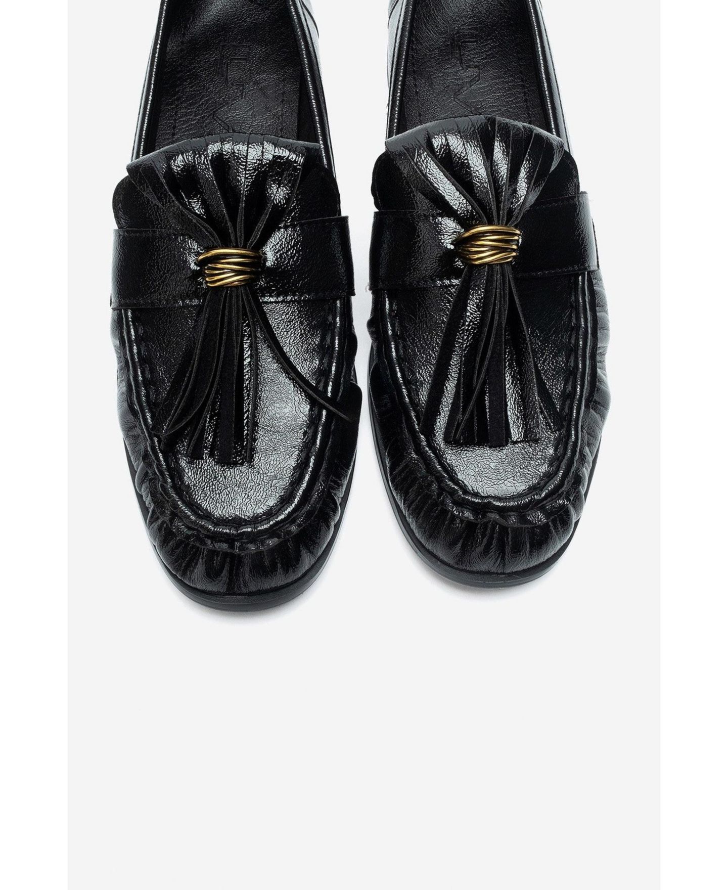 Женские туфли Prologue Shoes Marston Tassel Loafer Round-Toe, цвет: Чёрный — фото 6