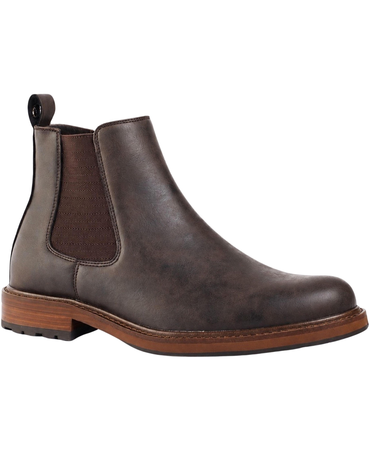 V.gan London Men's Auber Chelsea Boots - Brown