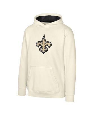 Big Boys' and Girls' Natural New Orleans Saints Prime Pullover Hoodie