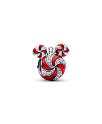 Mickey Mouse Cubic Zirconia Holiday Charm