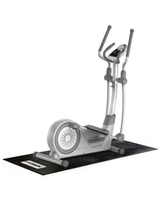 Elliptical Machine for Home, Elliptical Trainer with Leg Exerciser and Equipment Mat, 16-Level Magnetic Resistance (HRM-E1190W+001)