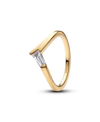 Cubic Zirconia Baguette Tiara Ring