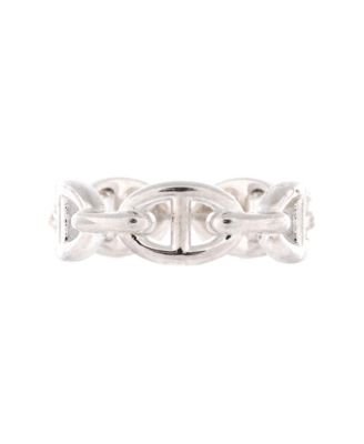 Pre-Owned HERMES Chaine d'Ancre Enchainee Ring