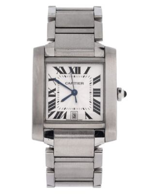 Tank Francaise Automatic Watch in Stainless Steel 28mm