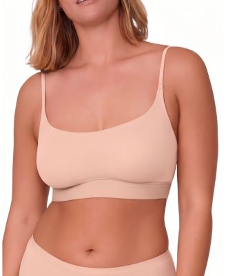 Bliss Wireless Scoop-Neckline Thin-Strap Bralette