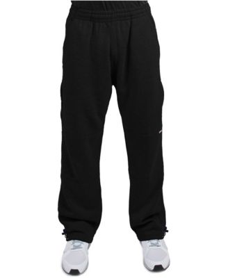 Men's Vibes Cargo-Zipper-Pocket Relaxed-Fit Adjustable-Bottom Sweatpants